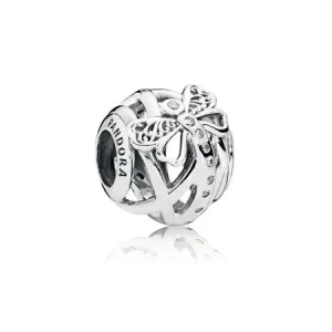 (Bild für) PANDORA Dreamy Dragonfly Charm, klare CZ - 797025CZ