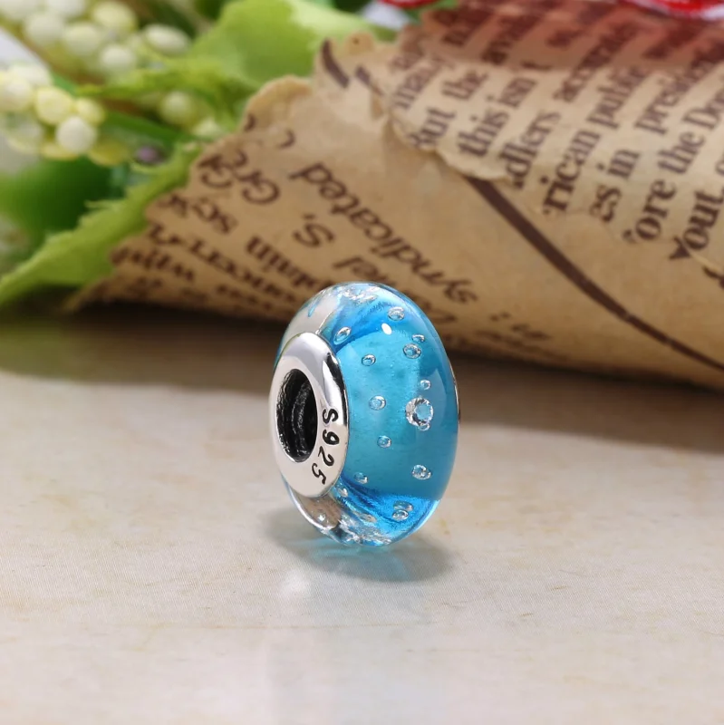 (Bild für) PANDORA Dunkelblaue Efferveszenz, klare Cz-Perle - 791630CZ - Ansicht 5