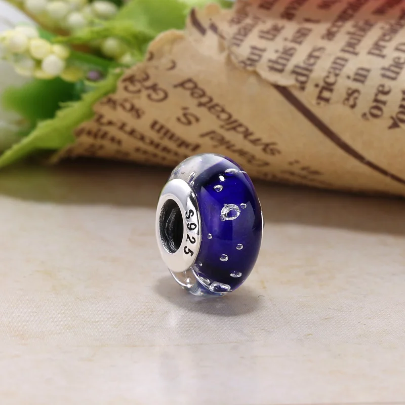 (Bild für) PANDORA Dunkelblaue Efferveszenz, klare Cz-Perle - 791630CZ - Ansicht 11