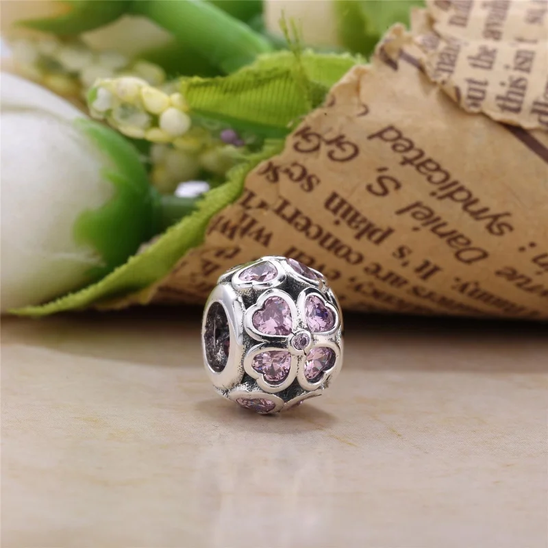 (Bild für) PANDORA Dunkelgrüner Kleeblatt-Charm - 791496CZN - Ansicht 5