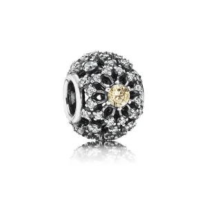(Bild für) PANDORA Durchbrochener abstrakter Pavé-Charm - 791370CCZ