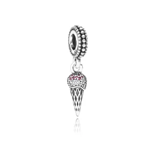 (Bild für) PANDORA Eiscreme-Anhänger-Charm - 791710CZR