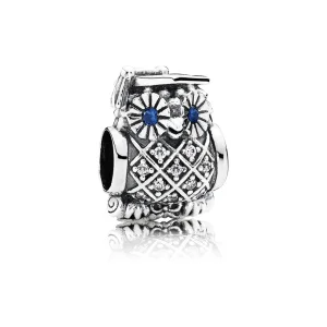 (Bild für) PANDORA Eulen-Absolventen-Charm - 791502NSB