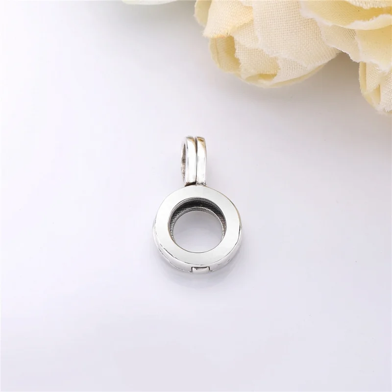 (Bild für) PANDORA Facettiertes Medaillon-Anhänger, synthetischer Amethyst - 797662SAM - Ansicht 2