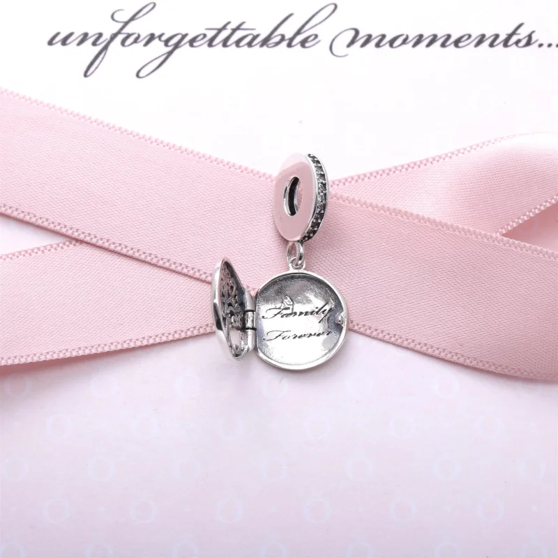 (Bild für) PANDORA Familienwurzel-Anhänger-Charm - 791988CZ - Ansicht 3