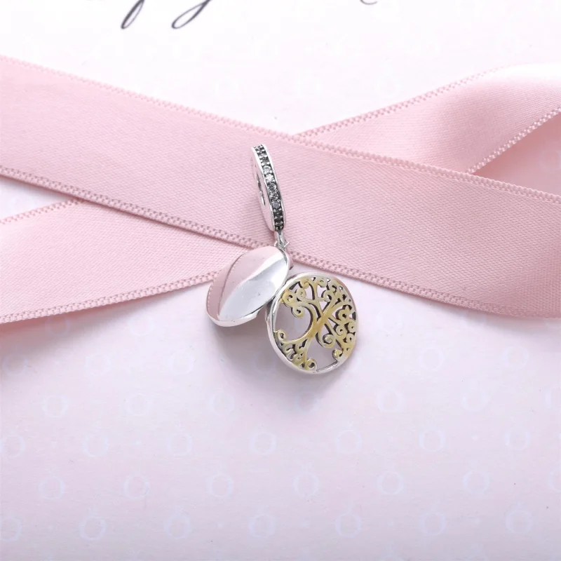 (Bild für) PANDORA Familienwurzel-Anhänger-Charm - 791988CZ - Ansicht 4