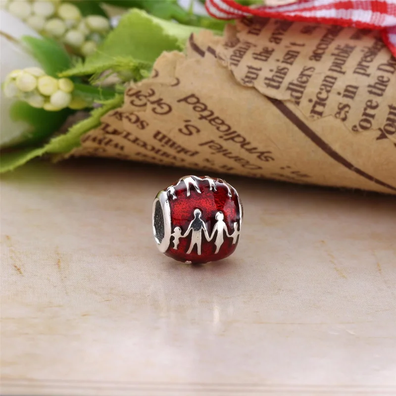 (Bild für) PANDORA Family Bonds Charm - 791399EN62 - Ansicht 4
