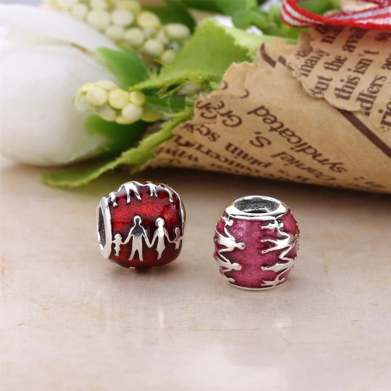 (Bild für) PANDORA Family Bonds Charm - 791399EN62 - Ansicht 5