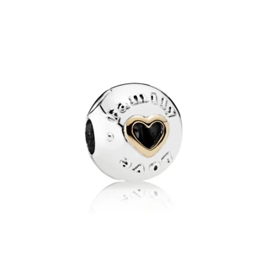 (Bild für) PANDORA Family & Love Charm-Clip - 792110