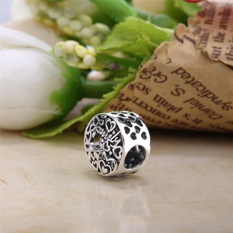(Bild für) PANDORA Family Tribute Charm mit klarem CZ - 796267CZ - Ansicht 4