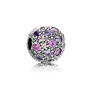 (Bild für) PANDORA Fancy Purple Cosmic Stars Clip - 791286CFPMX