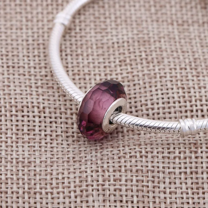 (Bild für) PANDORA Faszinierender Lila Charm, Muranoglas - PL00018-1 - Ansicht 3