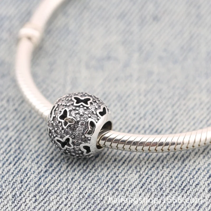 (Bild für) PANDORA Flatternder Schmetterlingsanhänger - 791482CZ - Ansicht 2