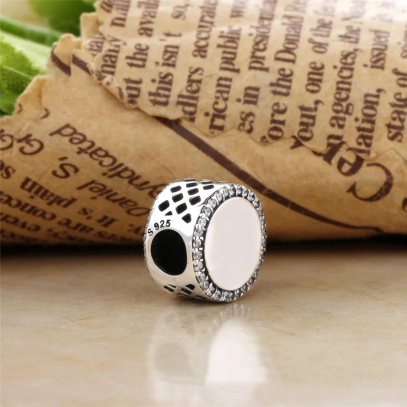 (Bild für) Pandora Fleur De Lis Emaille-Charm - ENG792016CZ_7 - Ansicht 3