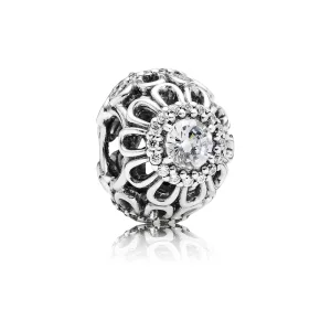 (Bild für) PANDORA Floral Brilliance Openwork Charm - 791260CZ