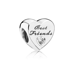 (Bild für) PANDORA Freundschaftsherz-Charm - 791727CZ