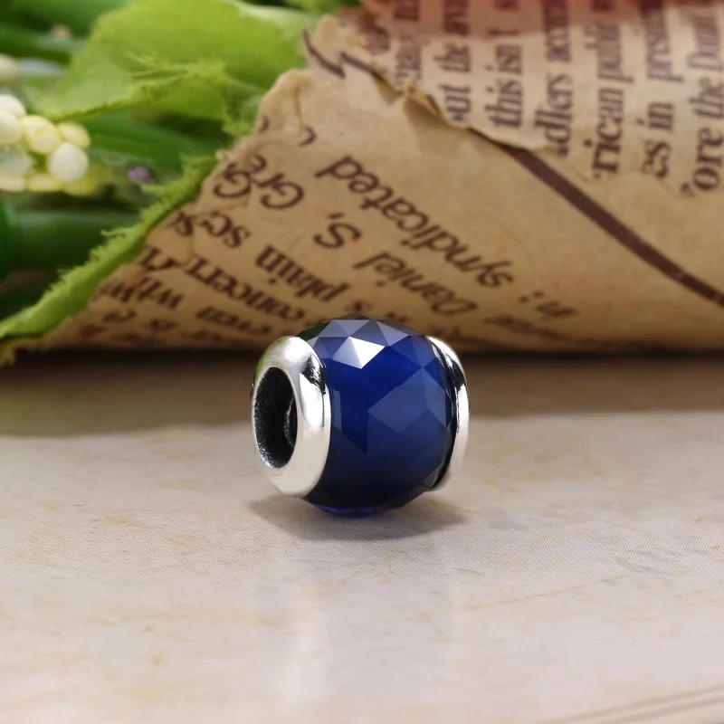 (Bild für) PANDORA FRIENDSHIP-Charm, himmelblauer Kristall - 796075NBS - Ansicht 4