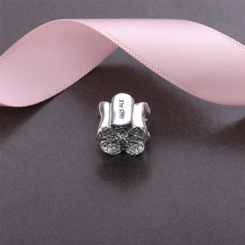 (Bild für) PANDORA Funkelnder Apfelblüten-Charm - 791831NBP - Ansicht 4