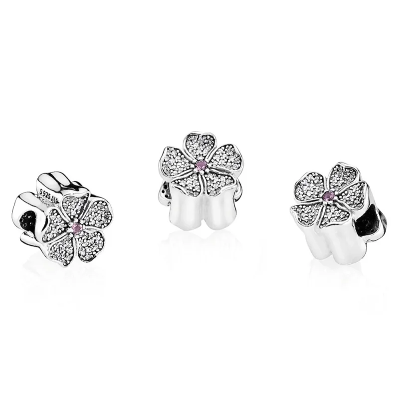 (Bild für) PANDORA Funkelnder Apfelblüten-Charm - 791831NBP - Ansicht 5