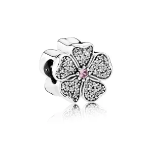 (Bild für) PANDORA Funkelnder Apfelblüten-Charm - 791831NBP