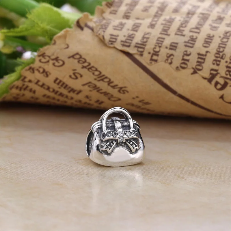 (Bild für) PANDORA Funkelnder Handtaschenanhänger, klare CZ - 791534CZ - Ansicht 2