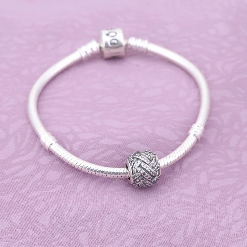 (Bild für) PANDORA Funkelnder Liebesknoten-Charm - 791537CZ - Ansicht 2