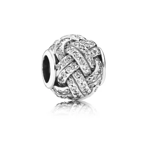 (Bild für) PANDORA Funkelnder Liebesknoten-Charm - 791537CZ