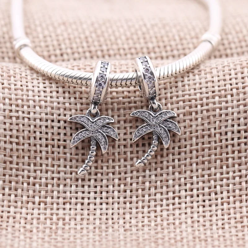 (Bild für) PANDORA Funkelnder Palmen-Anhänger-Charm - 791540CZ - Ansicht 2