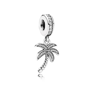 (Bild für) PANDORA Funkelnder Palmen-Anhänger-Charm - 791540CZ