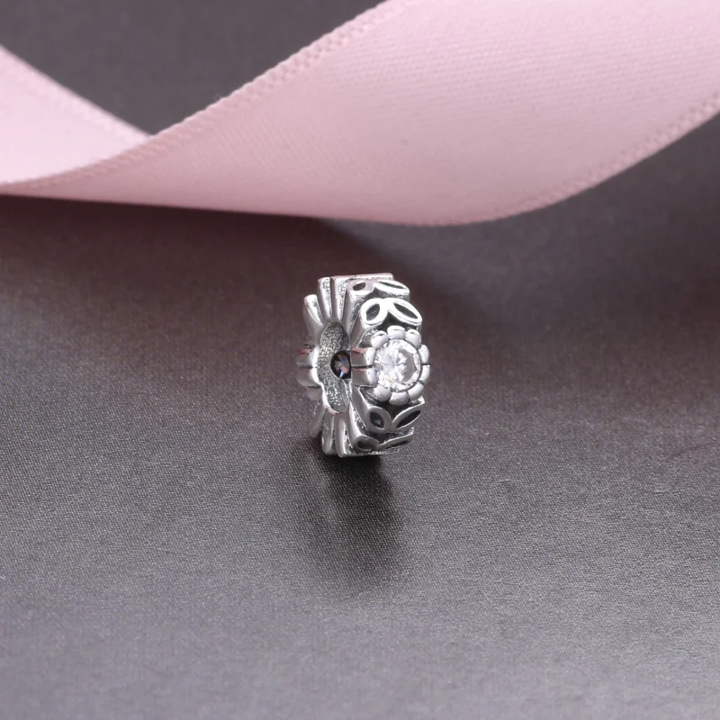 (Bild für) PANDORA Funkelnder Waldblumen-Abstandshalter - 791224CZ - Ansicht 2