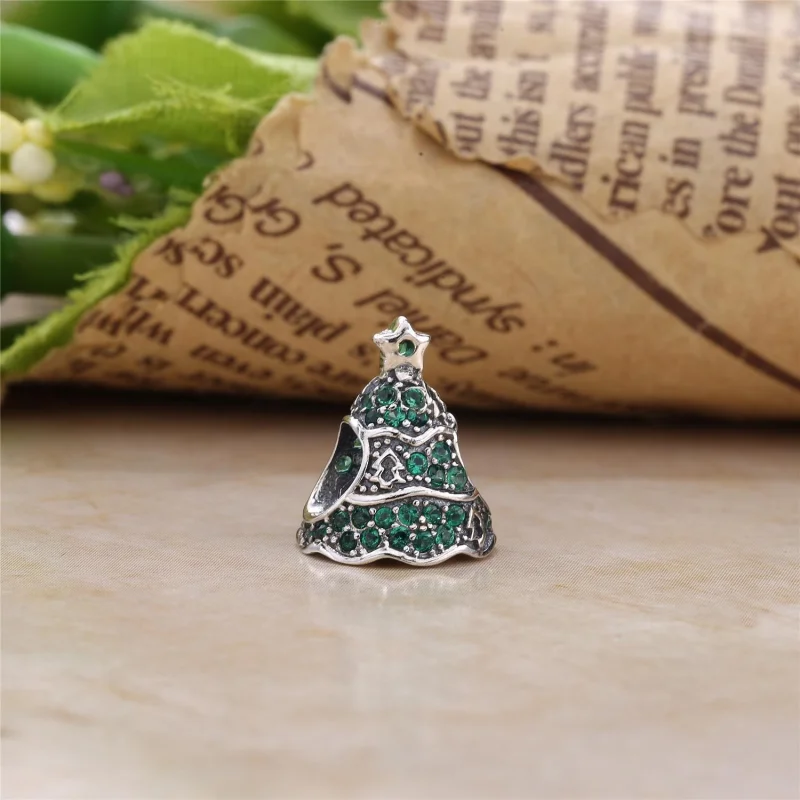 (Bild für) PANDORA Funkelnder Weihnachtsbaum-Charm - 791765CZ - Ansicht 3