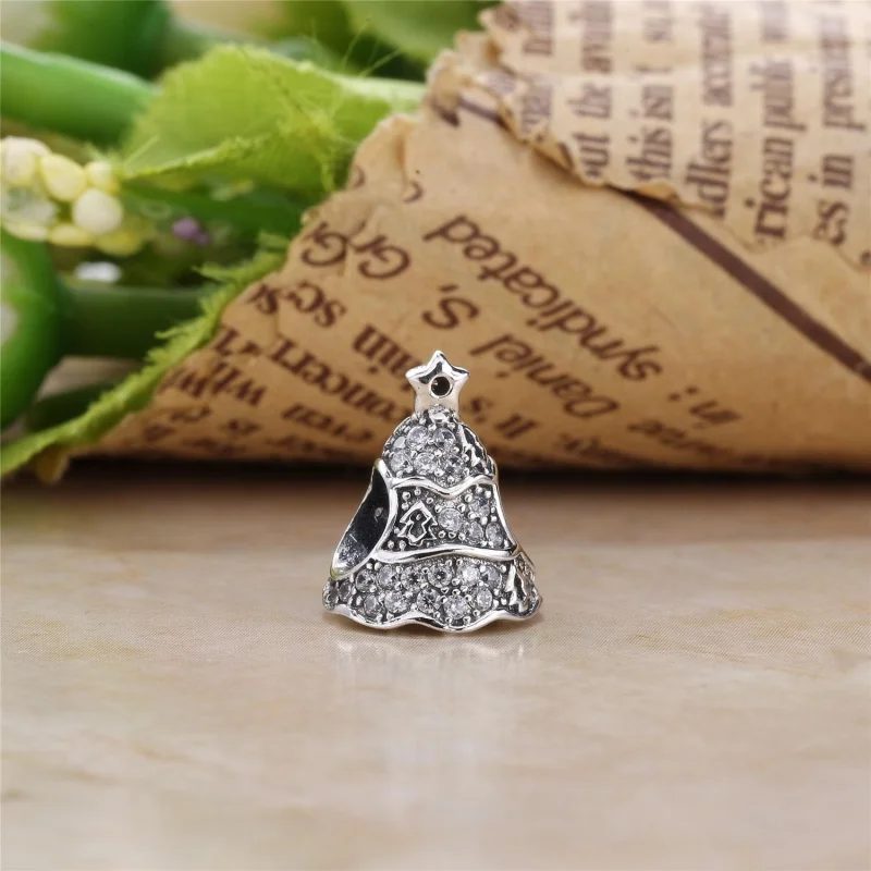 (Bild für) PANDORA Funkelnder Weihnachtsbaum-Charm - 791765CZ - Ansicht 4