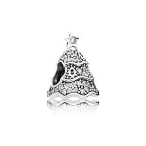 (Bild für) PANDORA Funkelnder Weihnachtsbaum-Charm - 791765CZ