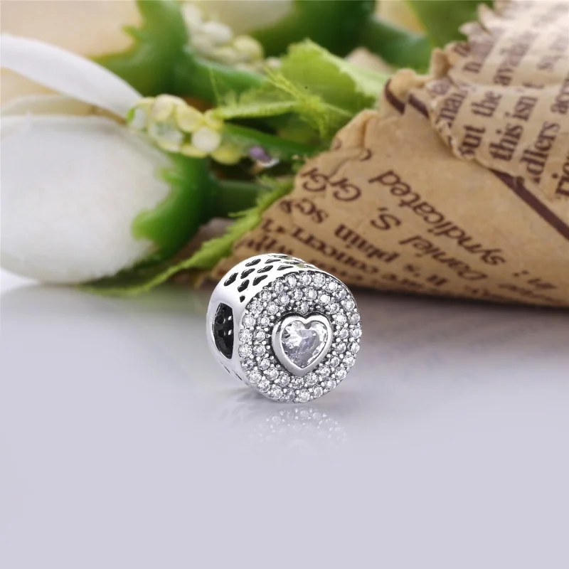 (Bild für) PANDORA Funkelndes Herz-Charm - PX00190-1 - Ansicht 2