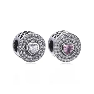(Bild für) PANDORA Funkelndes Herz-Charm - PX00190-1