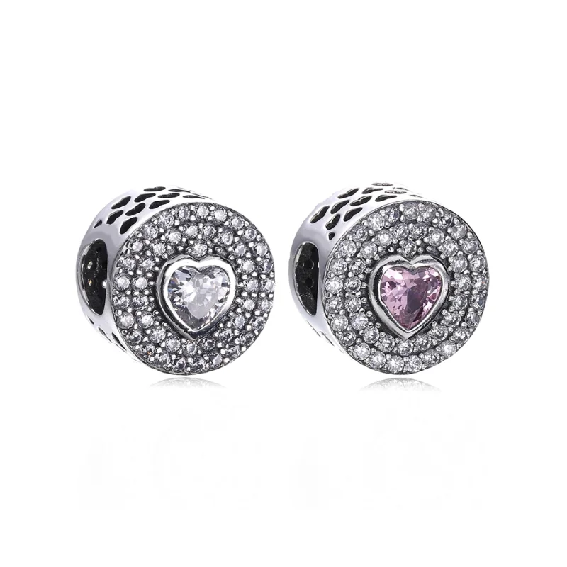 (Bild für) PANDORA Funkelndes Herz-Charm - PX00190-1
