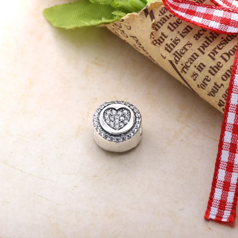 (Bild für) PANDORA Funkelndes Herz-Charm - PX00242-1B - Ansicht 2