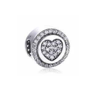 (Bild für) PANDORA Funkelndes Herz-Charm - PX00242-1B