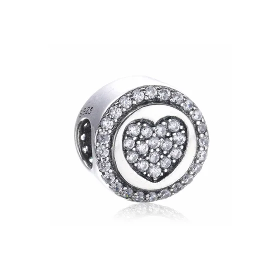 (Bild für) PANDORA Funkelndes Herz-Charm - PX00242-1B