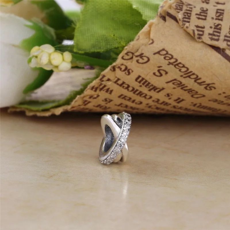 (Bild für) PANDORA Galaxy Spacer Clip, klare CZ - 791994CZ - Ansicht 2