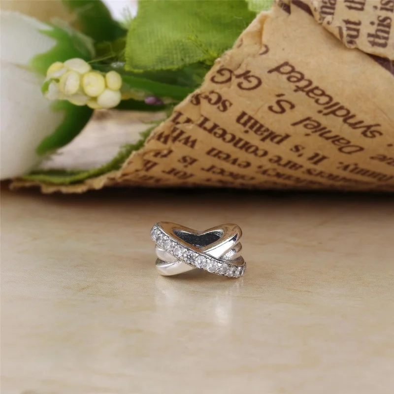 (Bild für) PANDORA Galaxy Spacer Clip, klare CZ - 791994CZ - Ansicht 3