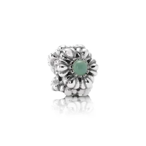(Bild für) PANDORA Geburtstagsblüten, Mai, Chrysopras-Charm - 790580CH