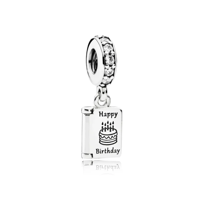 (Bild für) PANDORA Geburtstagswünsche-Anhänger-Charm - 791723CZ