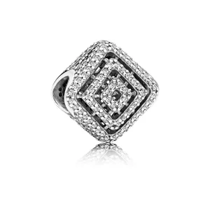 (Bild für) PANDORA Geometrische Linien klarer CZ-Charm - 796211cz