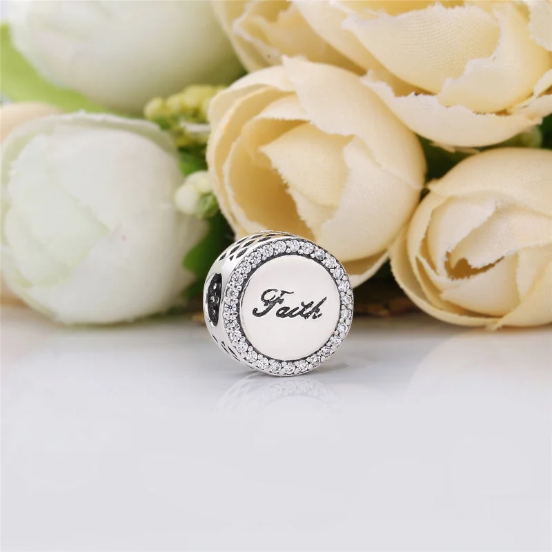 (Bild für) PANDORA Glaube-Kreuz-Charm - ENG792016CZ_2 - Ansicht 3