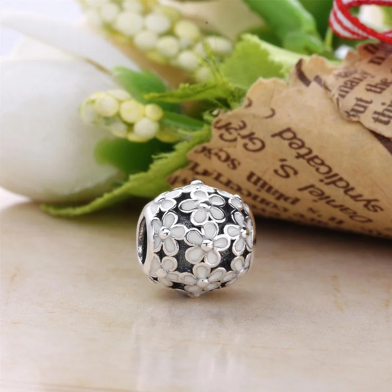 (Bild für) PANDORA Gänseblümchen-Wiesen-Charm - 791494EN12B - Ansicht 3