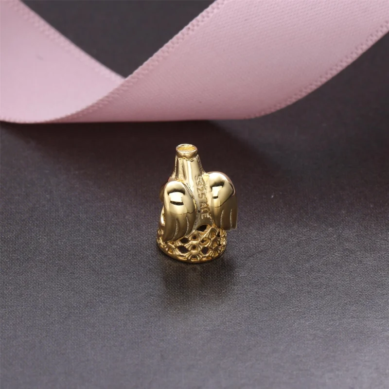 (Bild für) PANDORA Goldener Engel-Charm - 750999 - Ansicht 3
