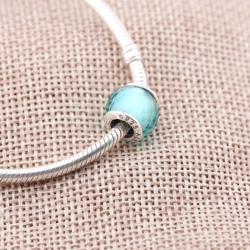(Bild für) PANDORA Green Petite Facets Charm - 791499SGQ - Ansicht 2