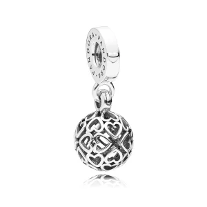 (Bild für) PANDORA Harmonischer Herz-Anhänger-Charm - 797255