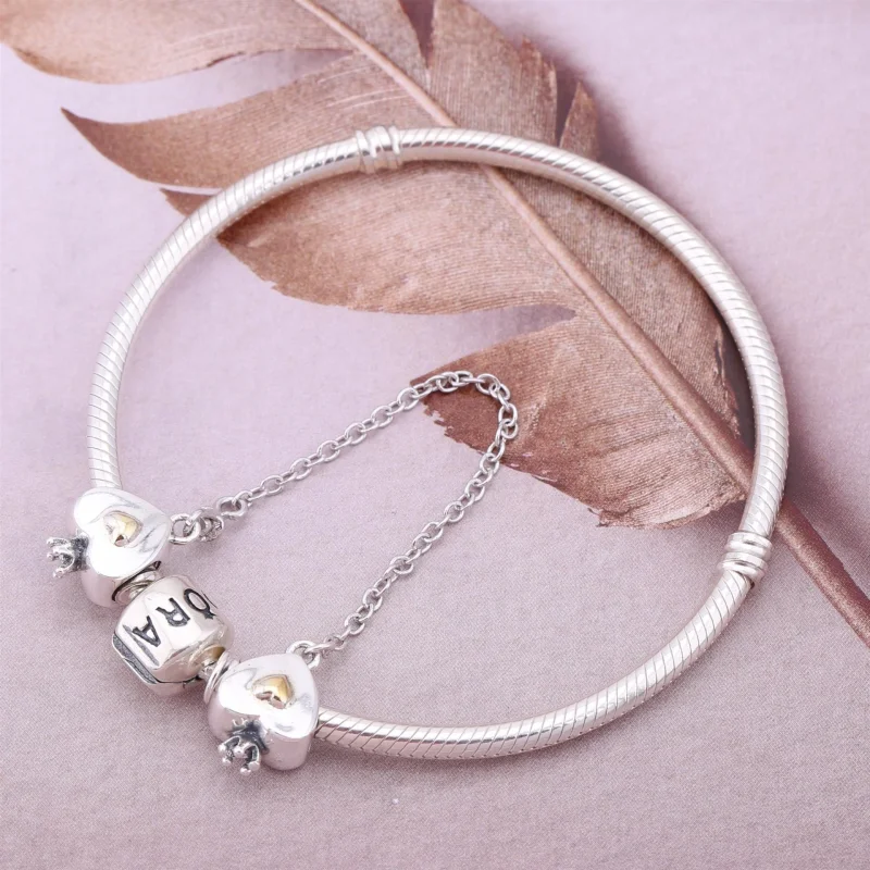 (Bild für) PANDORA Heart & Crown Sicherheitskette - 791878 - Ansicht 2